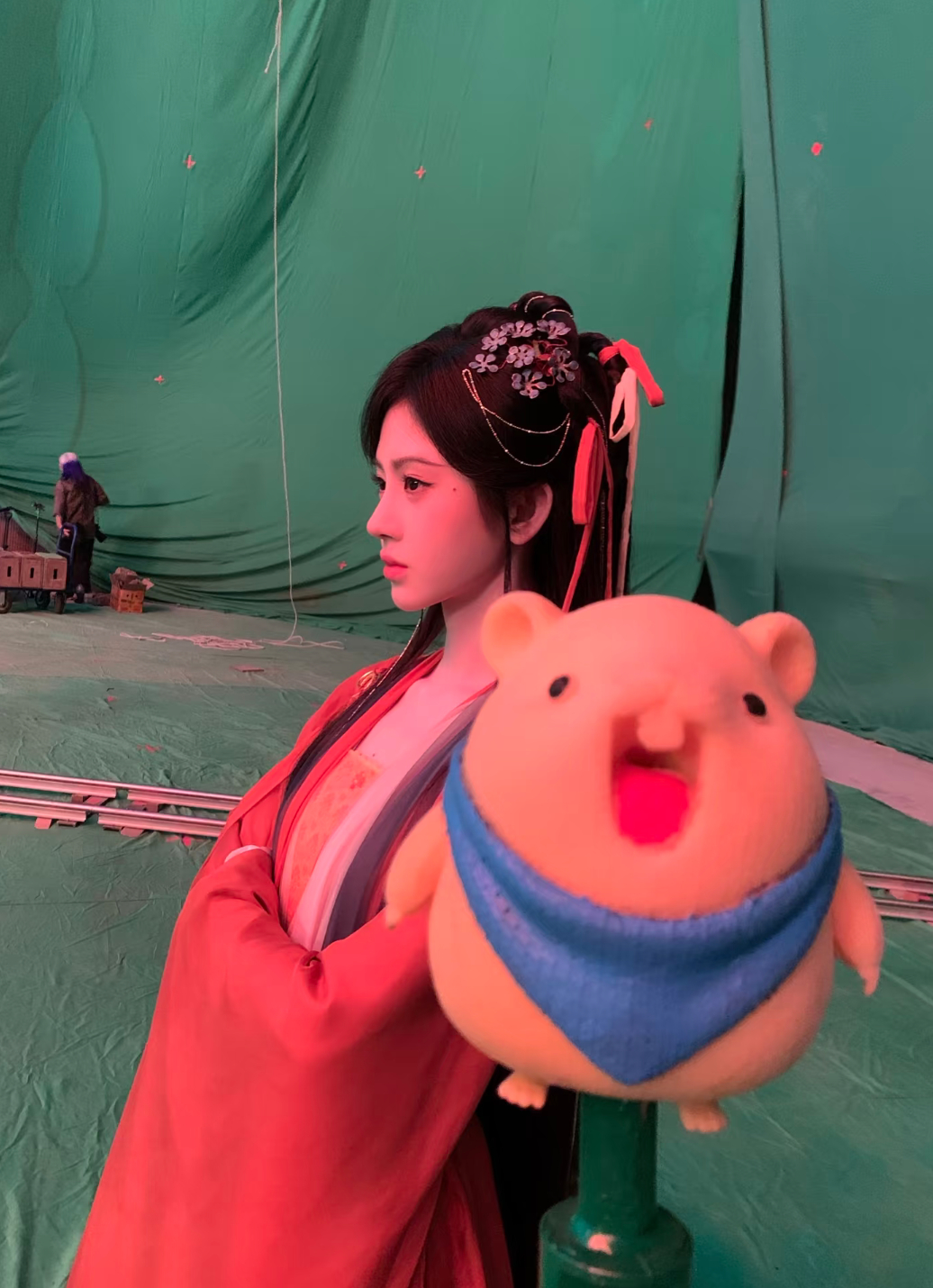 🍊鞠婧祎苏绿夏💙鞠婧祎万花世界心里话 以后的路只想和你走˶ᵒ ᵕ ˂˶