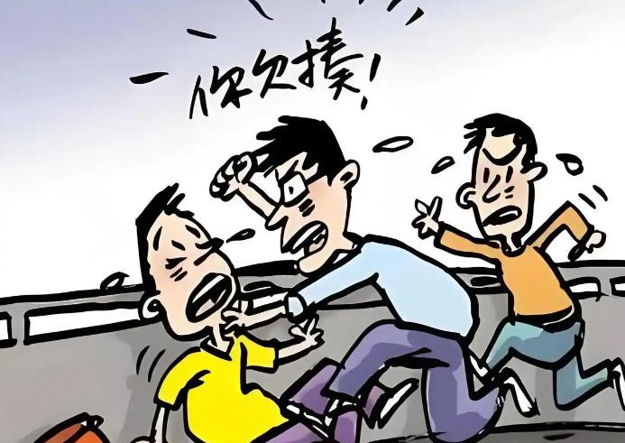 “别把人逼急了！”5月9日报道，四川合江，一男子的朋友偶遇前女友，双方发生不愉快