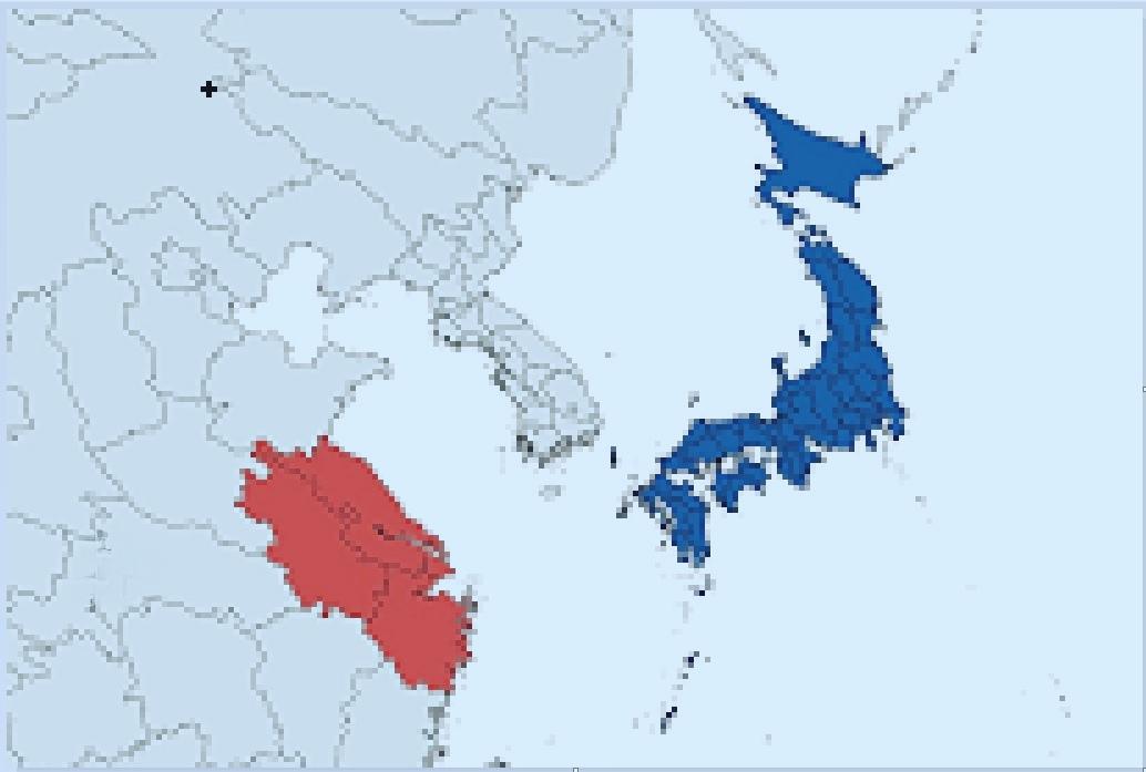 太戳心了！

最近日网论坛的一个话题关注度很高：一幅中国地图中显示的红色部分——