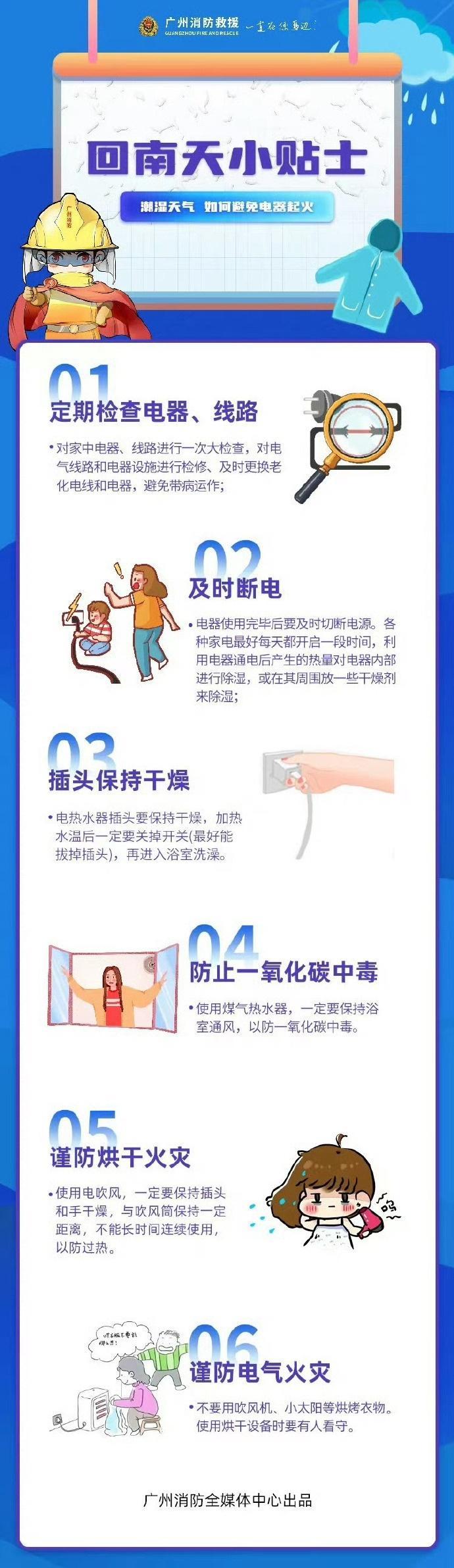 【疑似回南天最大的受害者出现了 】雨天空气潮湿，如果电器线路连接不结实，再加上电