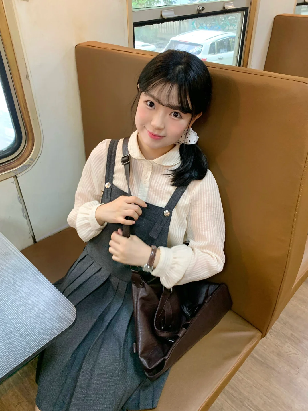 韩系🇰🇷秋日少女🍂复古🧳火车时光旅行