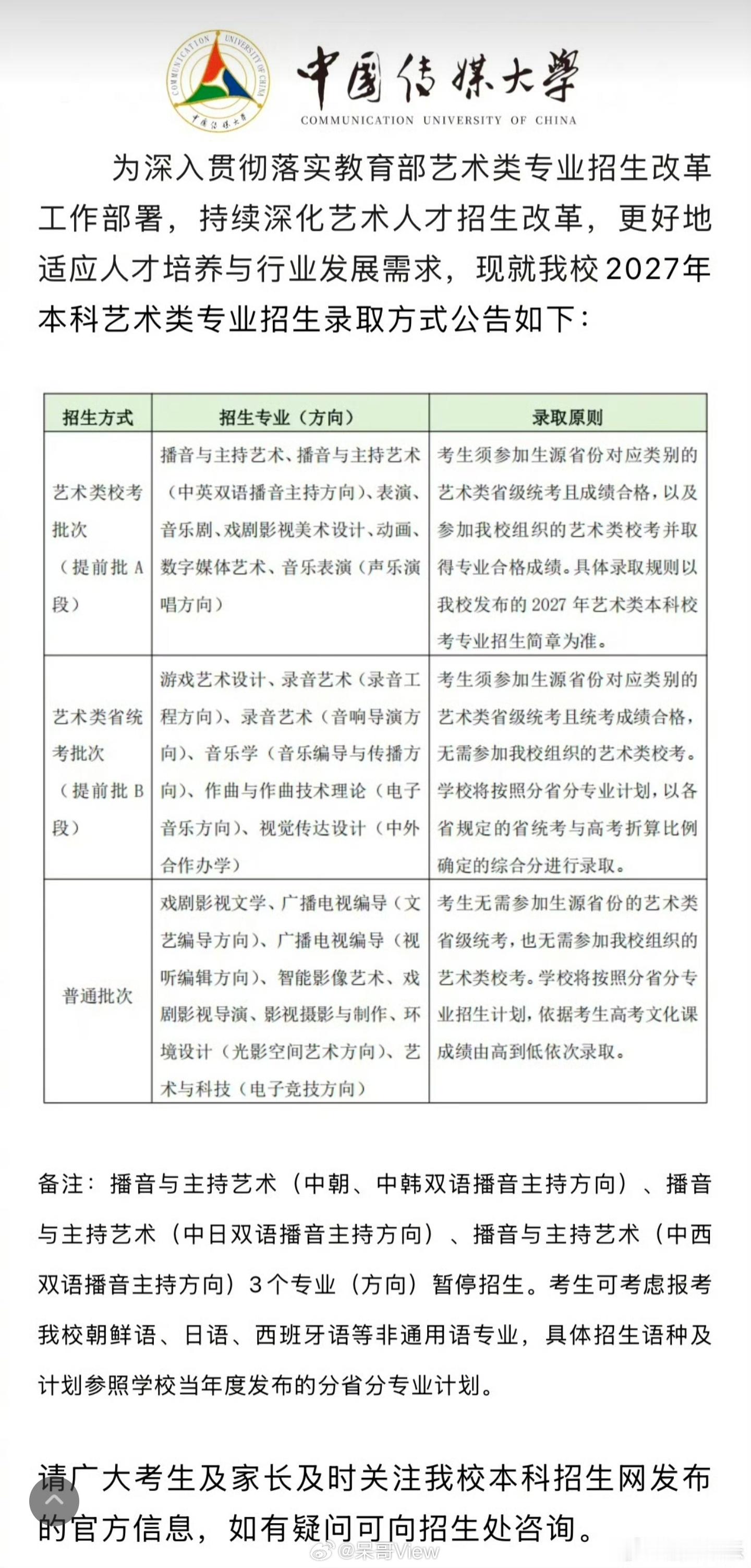 中传 取消艺考，靠文化课分数选导演，是进步还是灾难？但对考生家庭的钱包绝对是好事