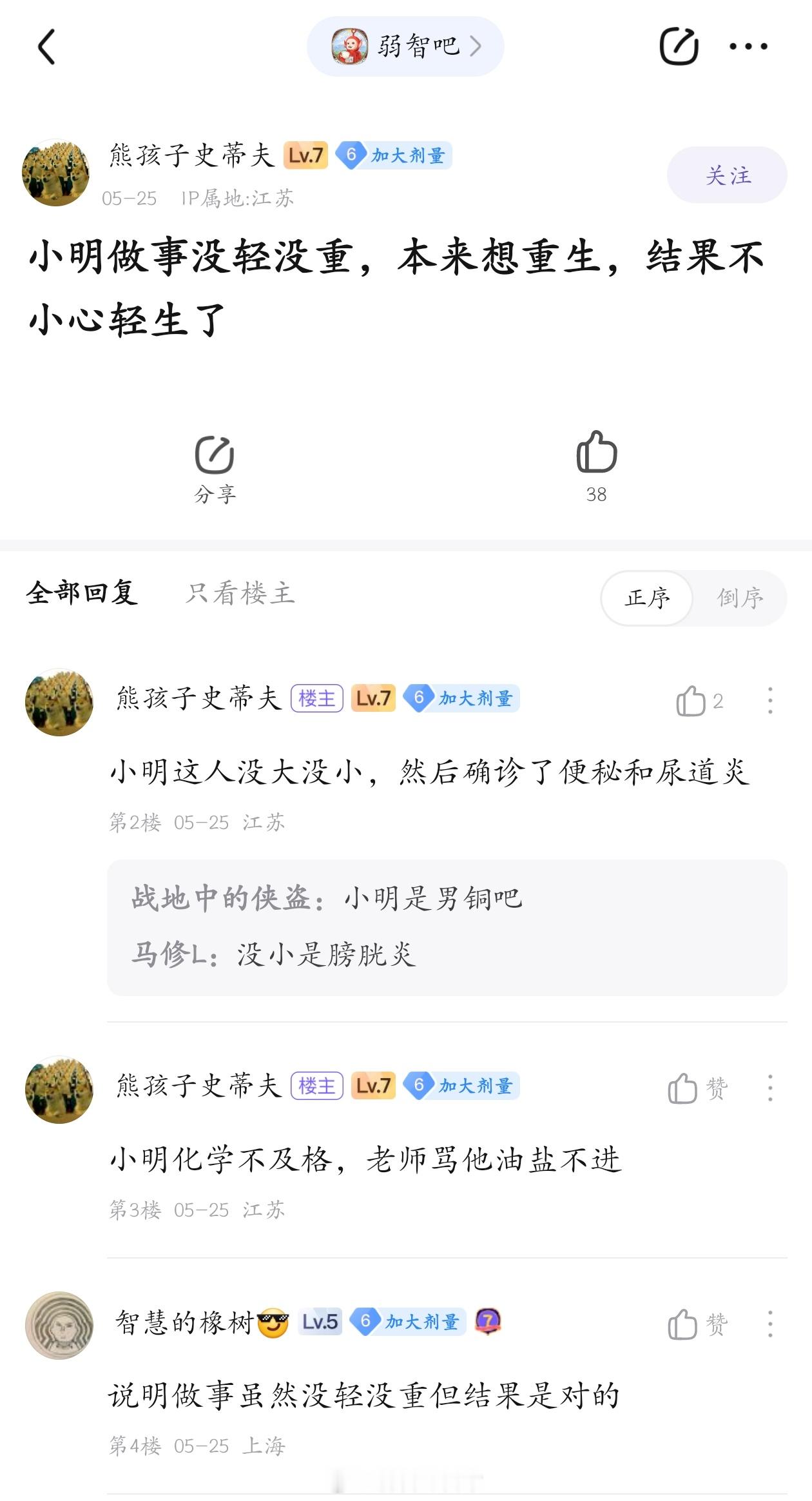 结果差不多#弱智吧日常# ​​​