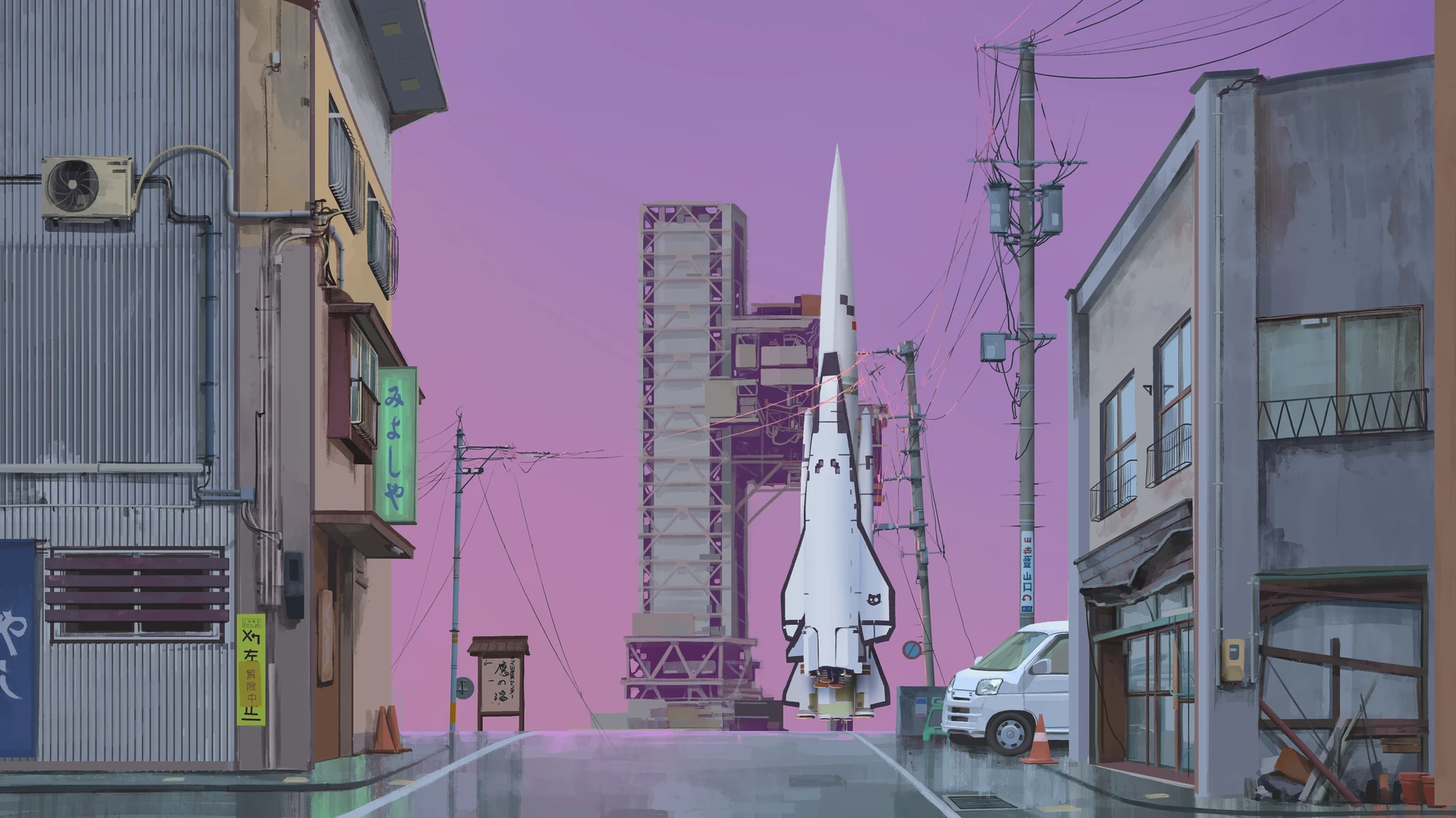 可爱火箭by Anthony Kirin 