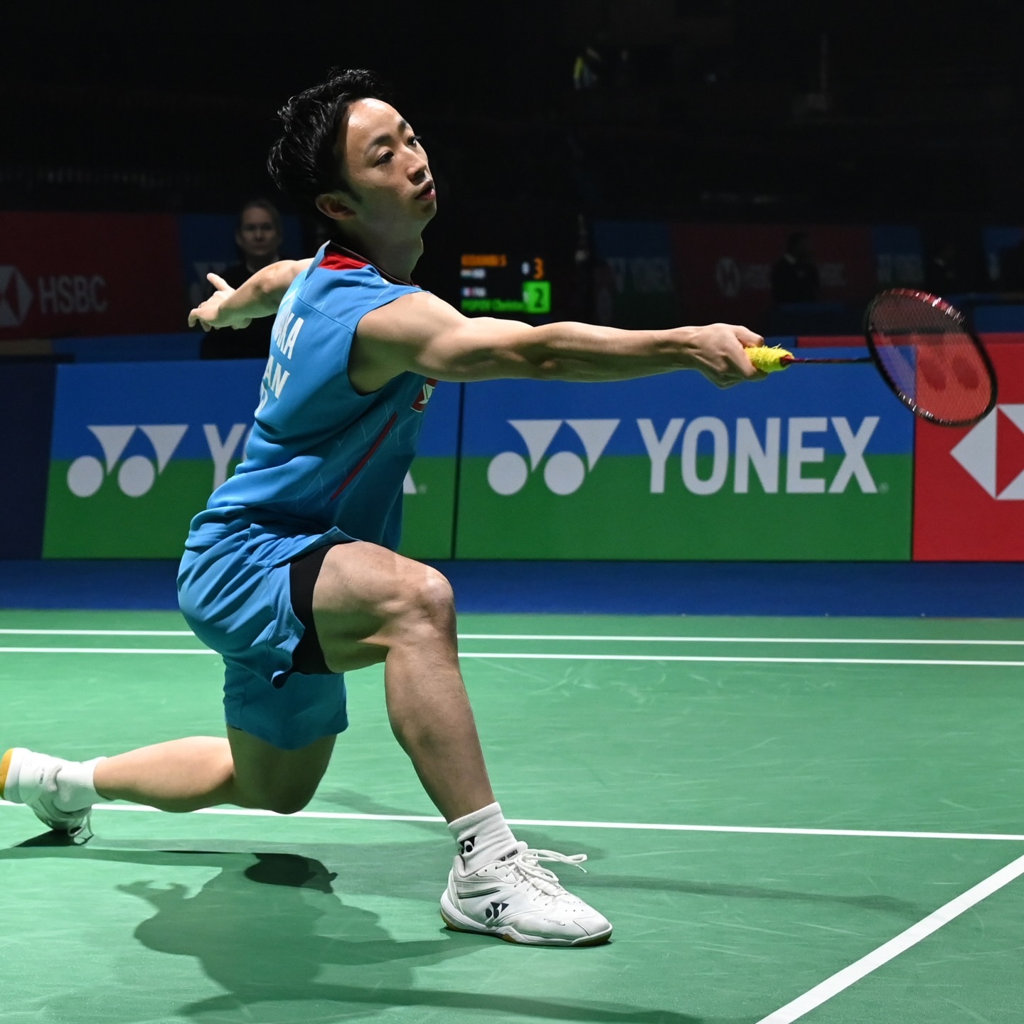 男单决赛：田中涌士🇯🇵 21-18、21-12 🇮🇩法汉2026年瑞士羽