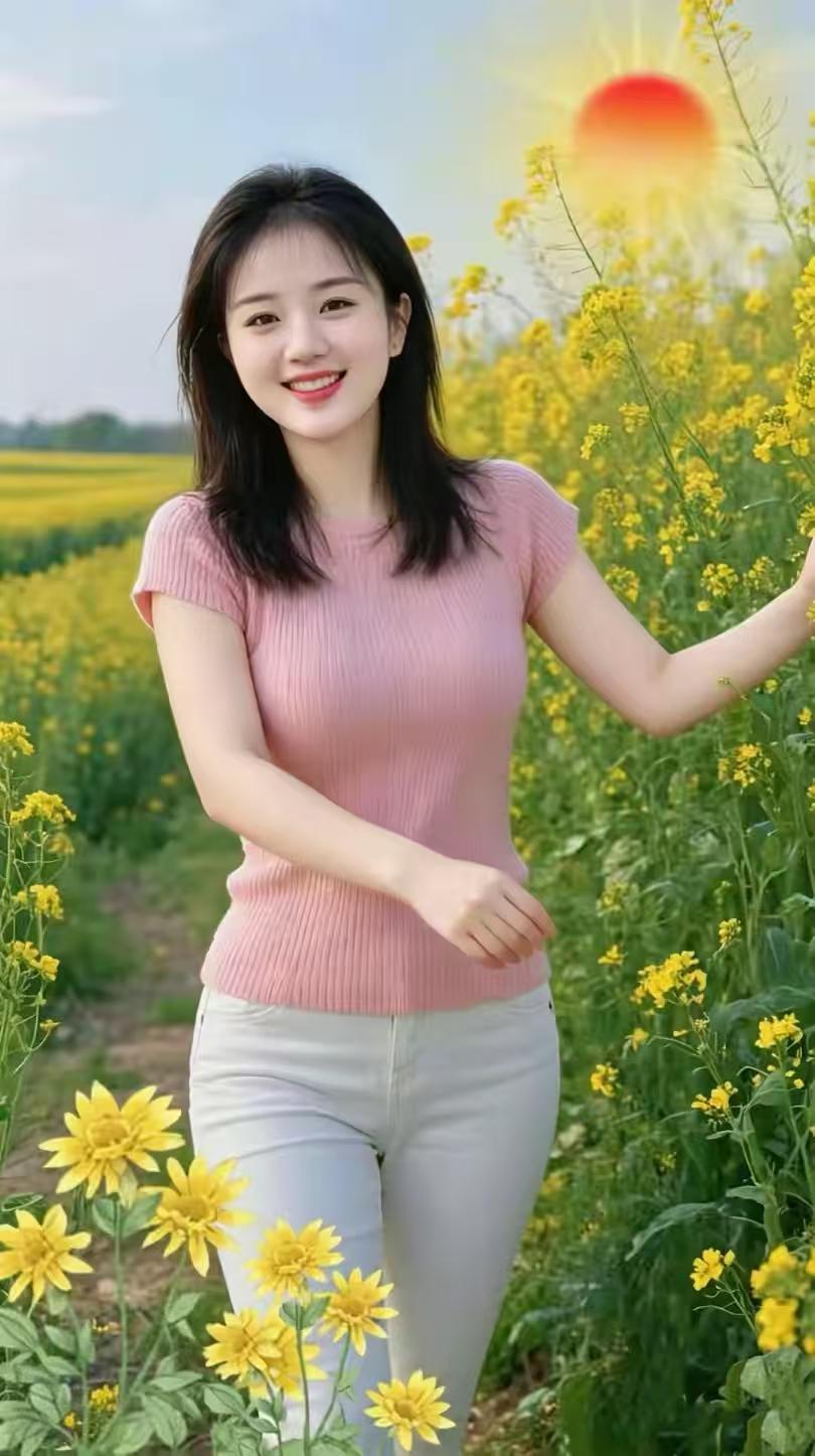 忆秦娥·晴日赏花
晴郊秀，
繁花漫染金波溜。
金波溜，
柔风拂袖，
暗香盈袖。
