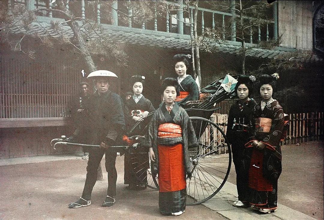 1911-1913年的日本，摄影:奥斯瓦尔德·吕贝克 ​​​