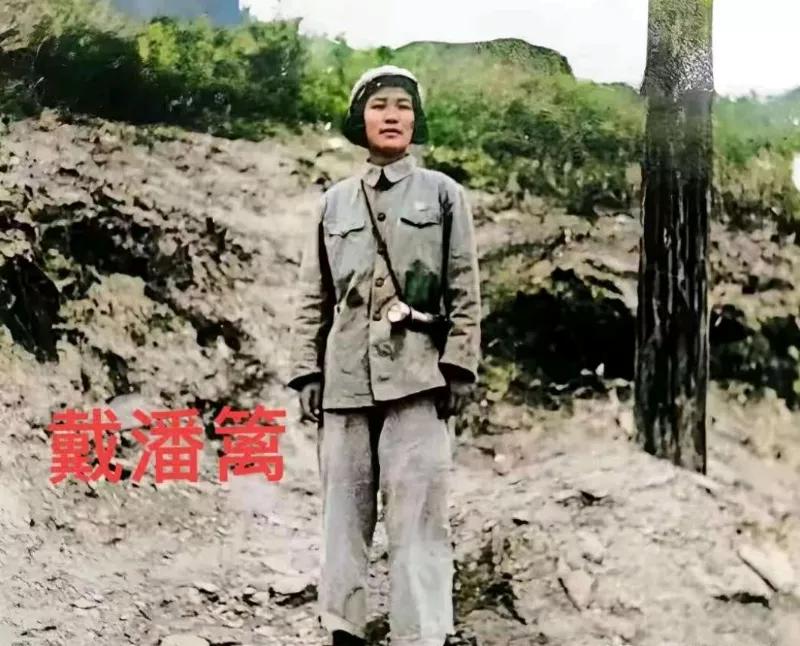 她是海鸥将军戴安澜唯一的女儿戴藩篱，父亲殉国时她还不到10岁，灵柩归乡那天，芜湖