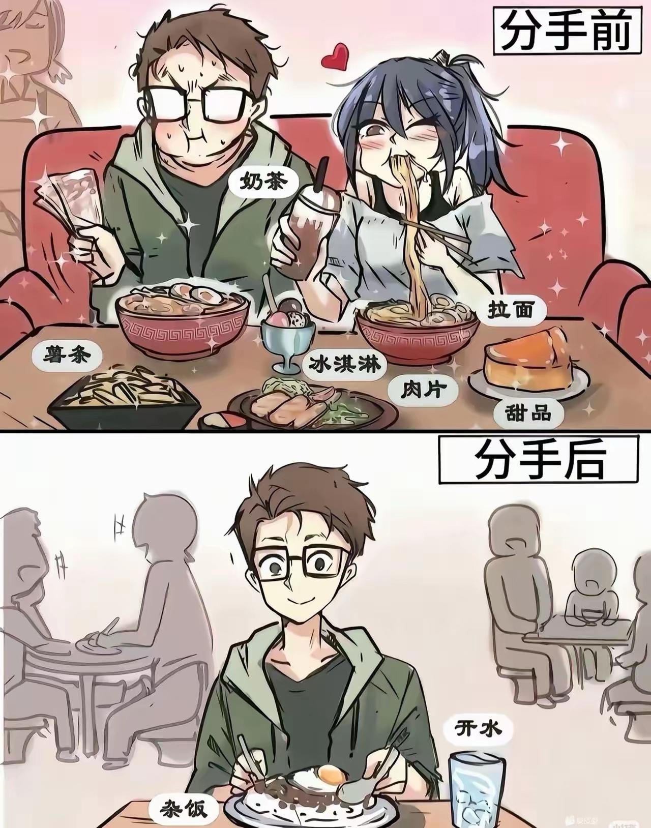 一个男人的生活成本真的很低