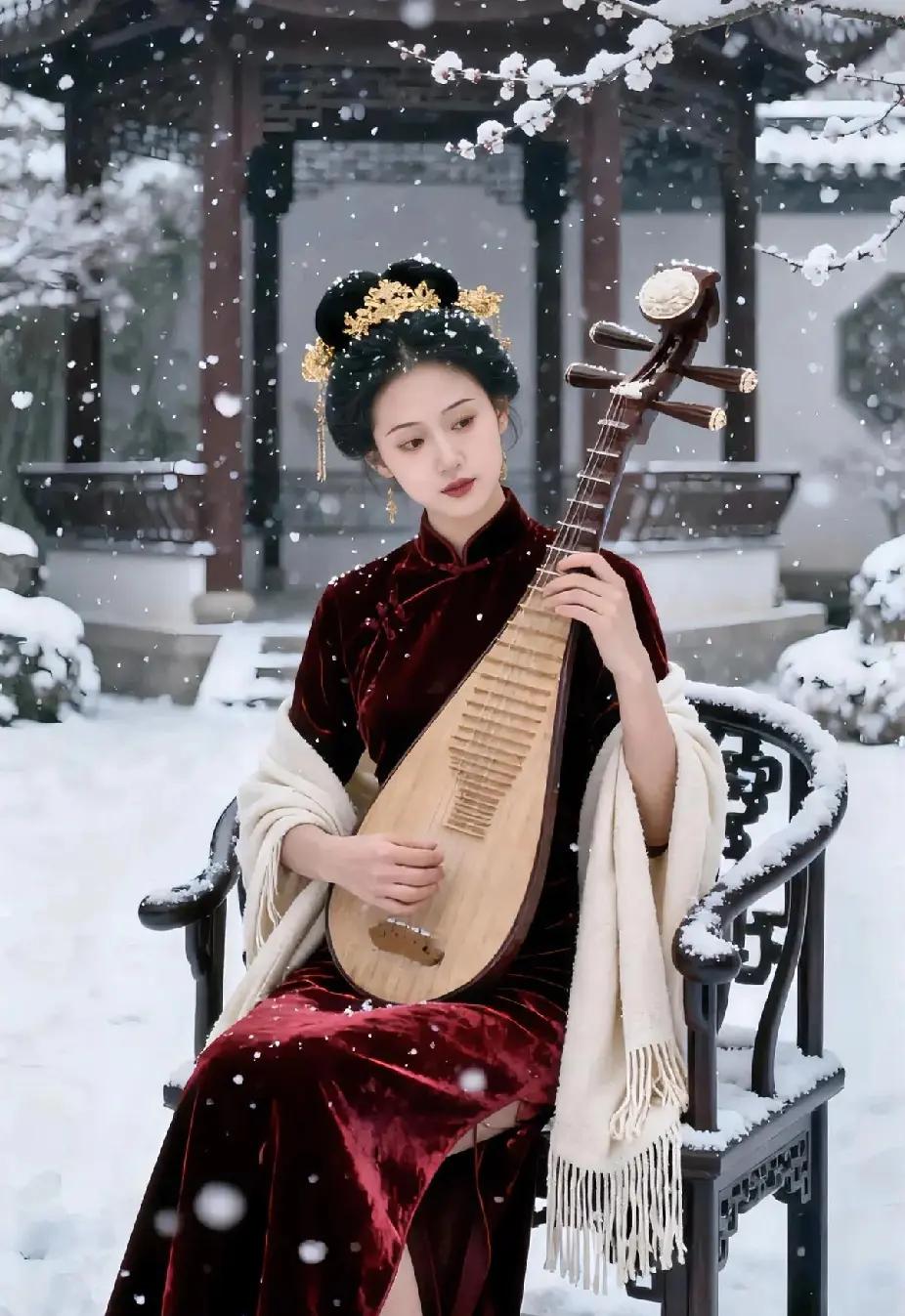 昨夜大雪已封山
窝在家里心中烦
翻出陈年几坛酒
自斟自饮好舒坦。