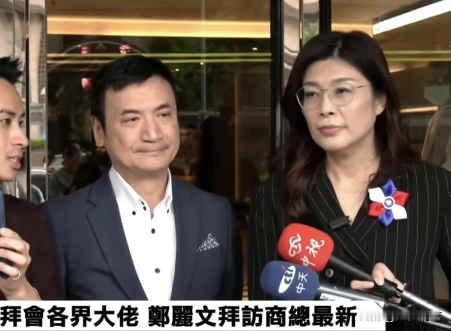 发现没有？郑丽文得到了不少岛内的评论员支持，其中最具代表性的无疑就是栗正杰和杨永