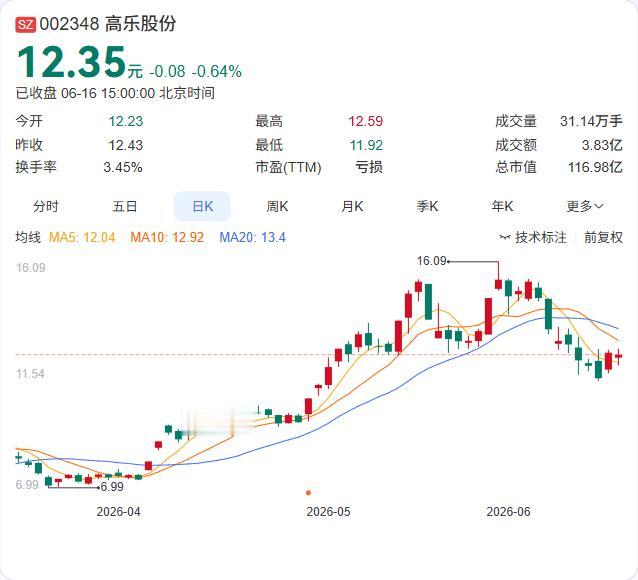 连续七年亏损的玩具公司，刚刚签下35.57亿元的算力大单。6月16日晚间，高乐股
