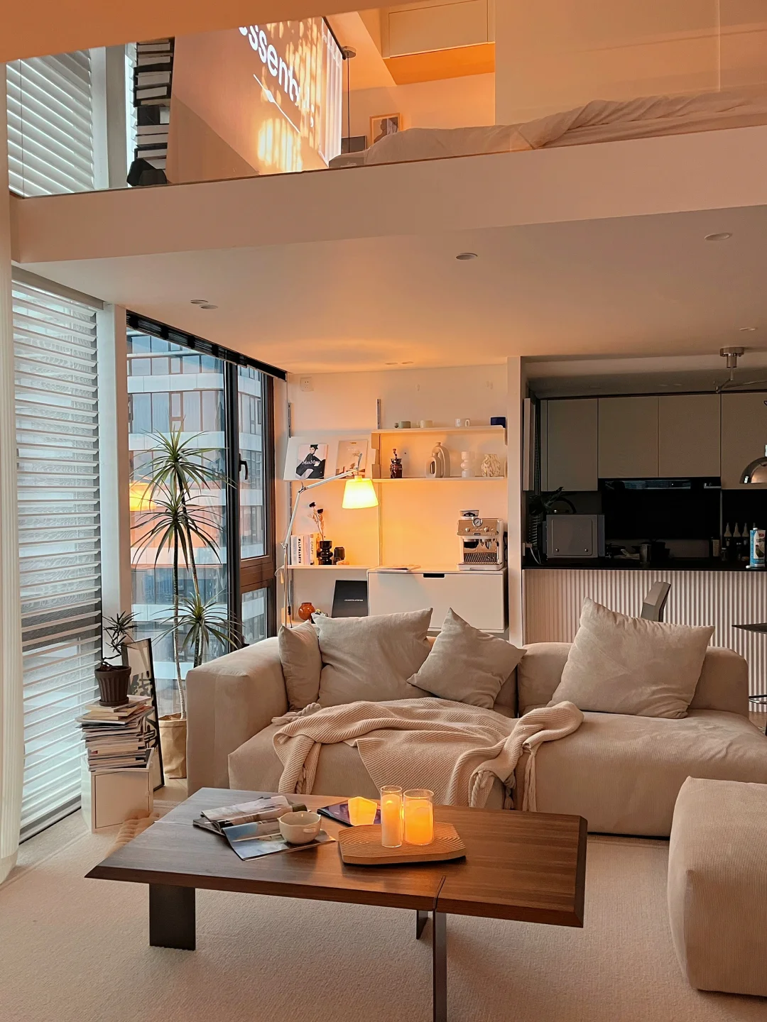 入住40平双层小屋|智能锁带来的幸福感