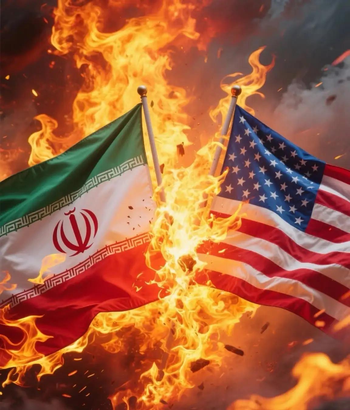 没任何意义好吗？

所有人都看得出来，伊朗越有战斗到底的决心，自己越安全。

为