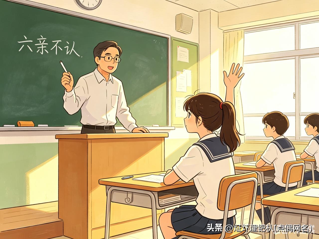 [what]“六亲不认”中的六亲，是哪六亲？
───────
这是刚才在家族群里