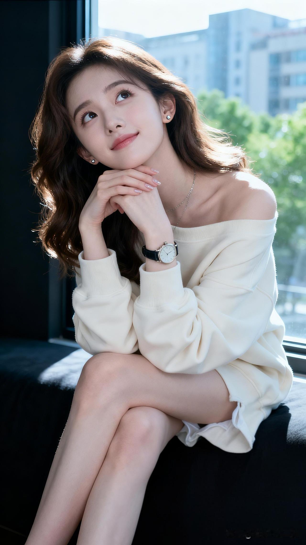 窗前美人倚，笑语动芳心。看过哪些惊艳时光的美女？ 阳光洒进来的午后，少女轻倚窗边