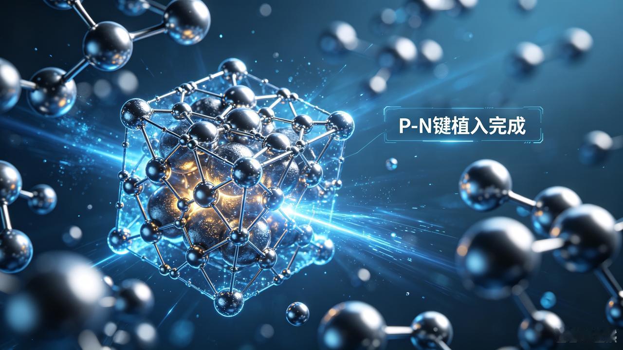 P-N键植入完成，科技感十足！🔬🔬🔬