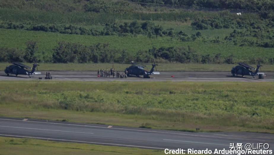 路透社 12 月 12 日发布的一张照片直观证实：美军第 33 救援中队（RQS