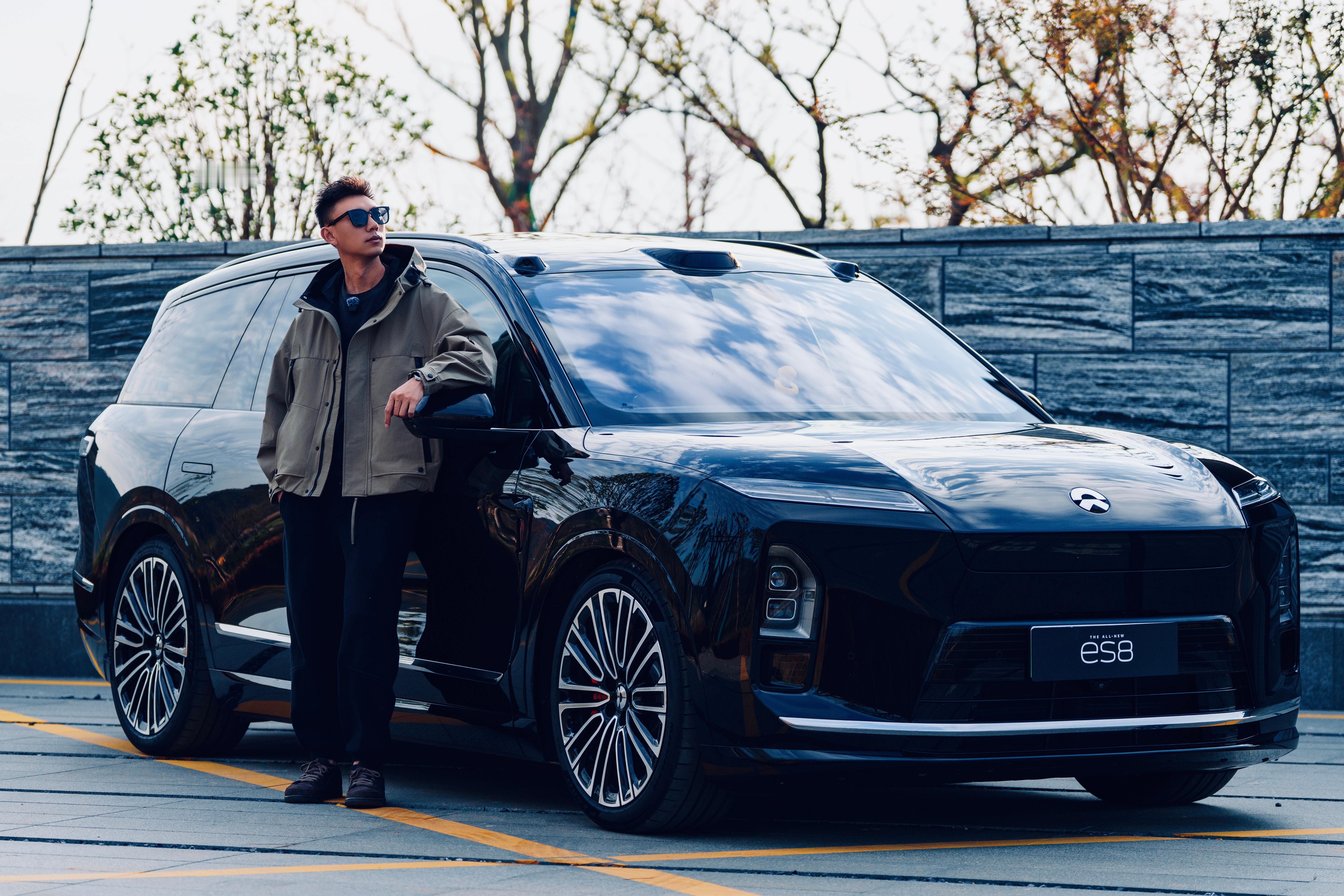 蔚来新ES8的气场，确实很强！