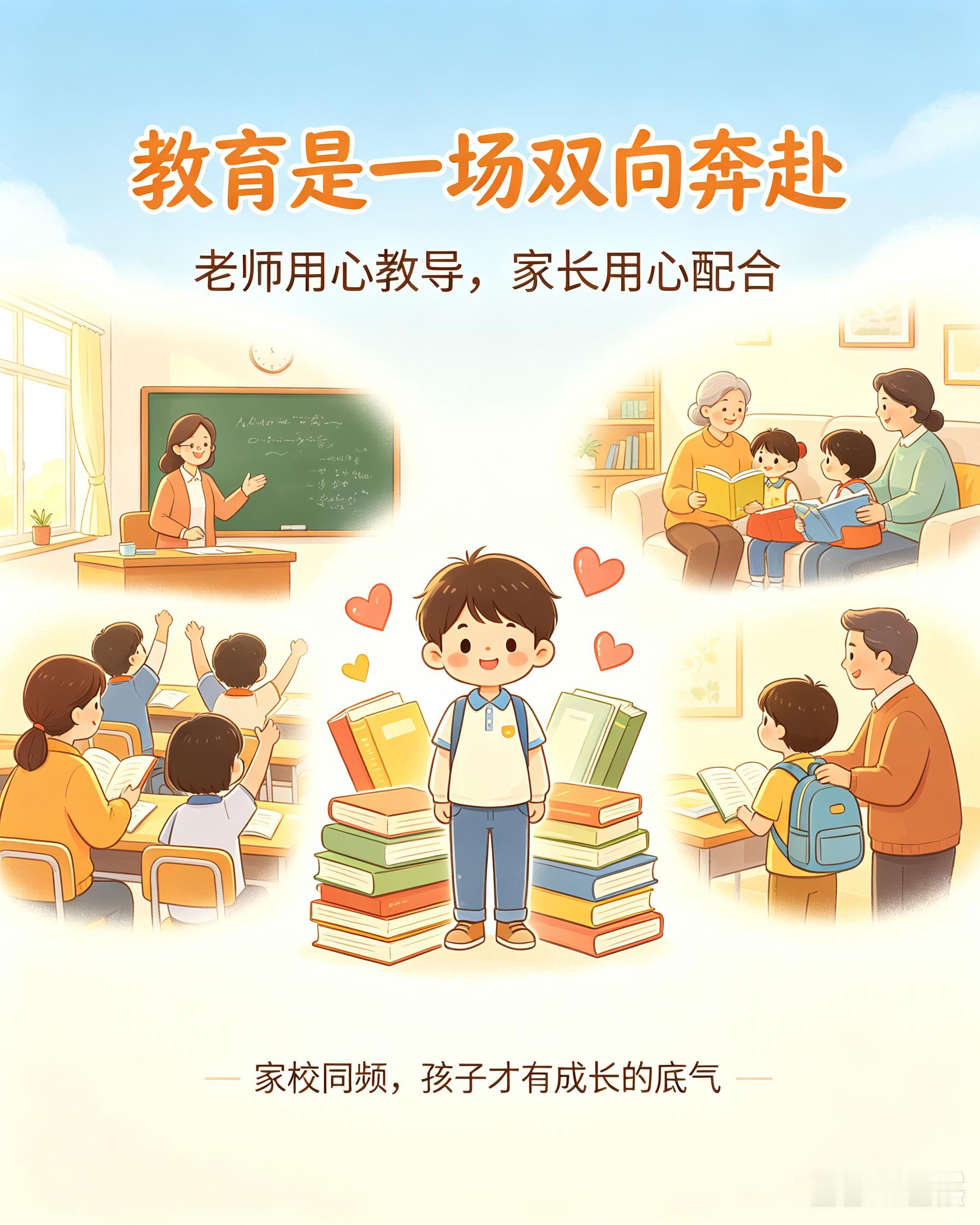 【教育最好的模样，是一场双向奔赴】恰逢教师节，“教育是一场双向奔赴”这句话，刷屏