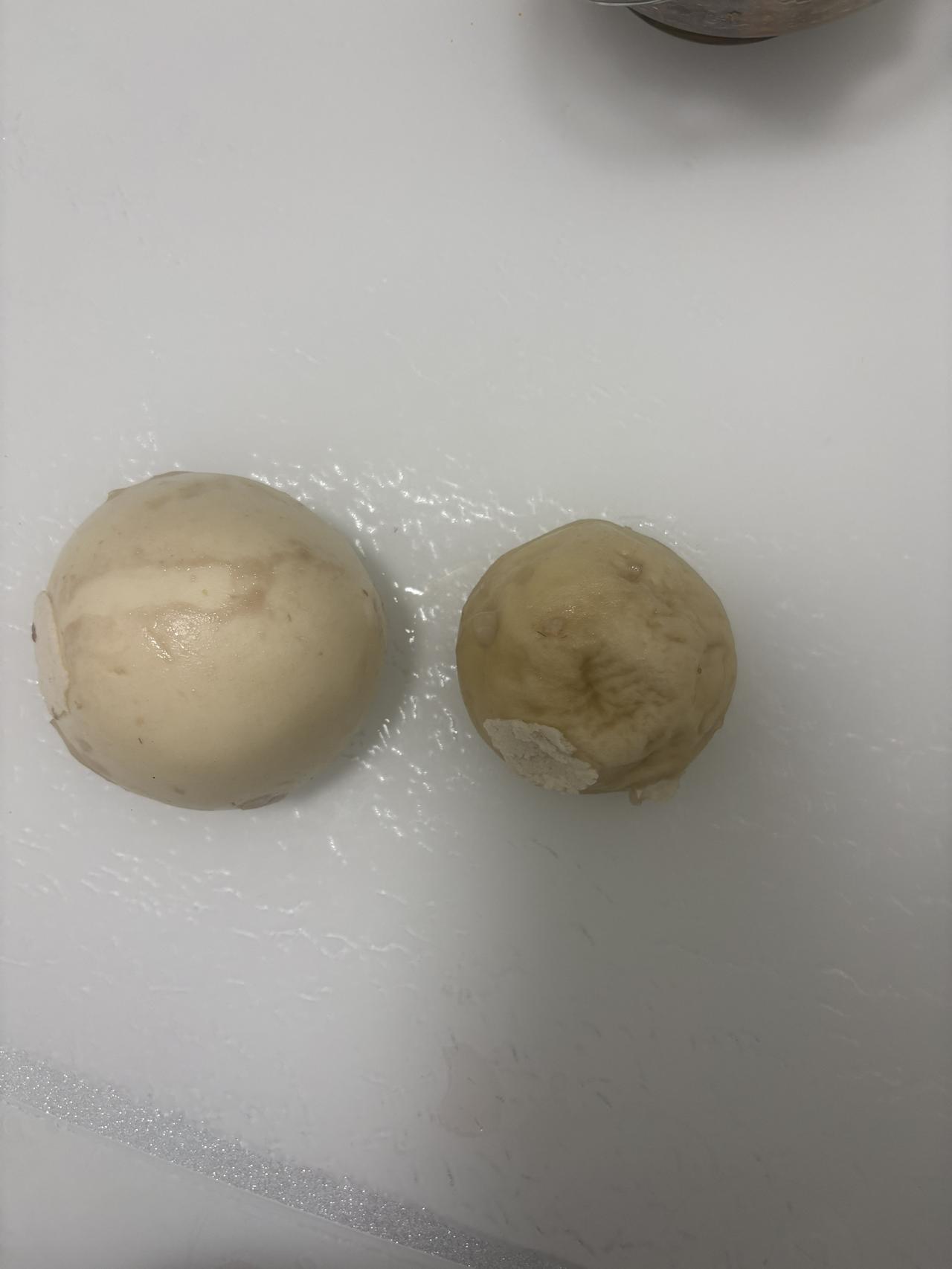 买了五个蒸熟的馒头，是缺你水了，还是缺你火候了！热了一下就有一个变小了，网友问：
