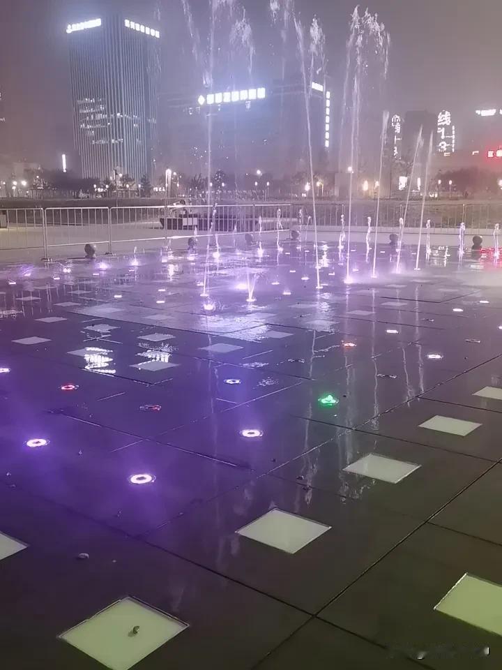 石家庄的夜景很漂亮，却无心欣赏。心情无法用一言一句表达。只记宋词那句词:明月楼高