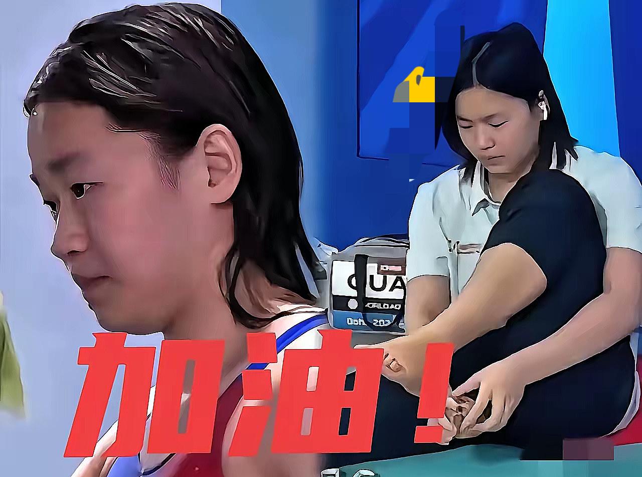 其实明眼人都看出来了
​这次全红婵屈居第五
​相比获得冠军的前搭档陈芋汐，她最大