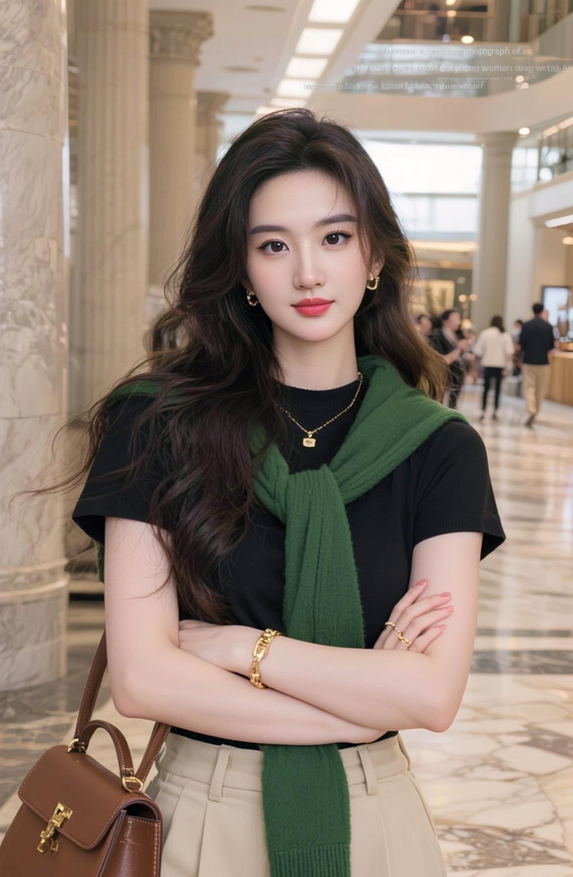 AI大堂随拍今日分享 我要上热们 爱了爱了 少女感