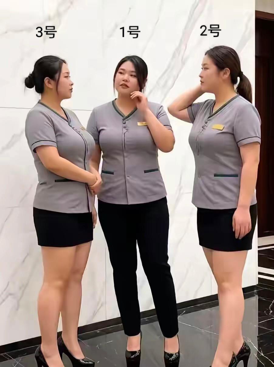 公司最美保洁员，
心细干净，洒落勤快，
你喜欢几号做老婆？干保洁阿姨 职场保洁员