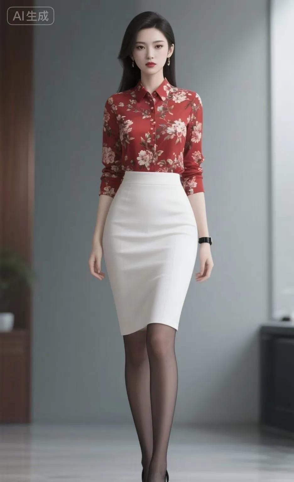 美女究竟能有多美气质黑丝美女