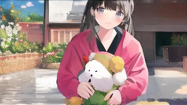 #AI绘画生成新年专属头像#