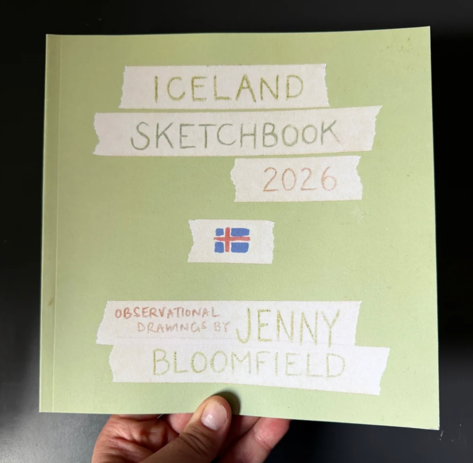 Jenny Bloomfield 新作《2026冰岛速写本》Jenny Bloo