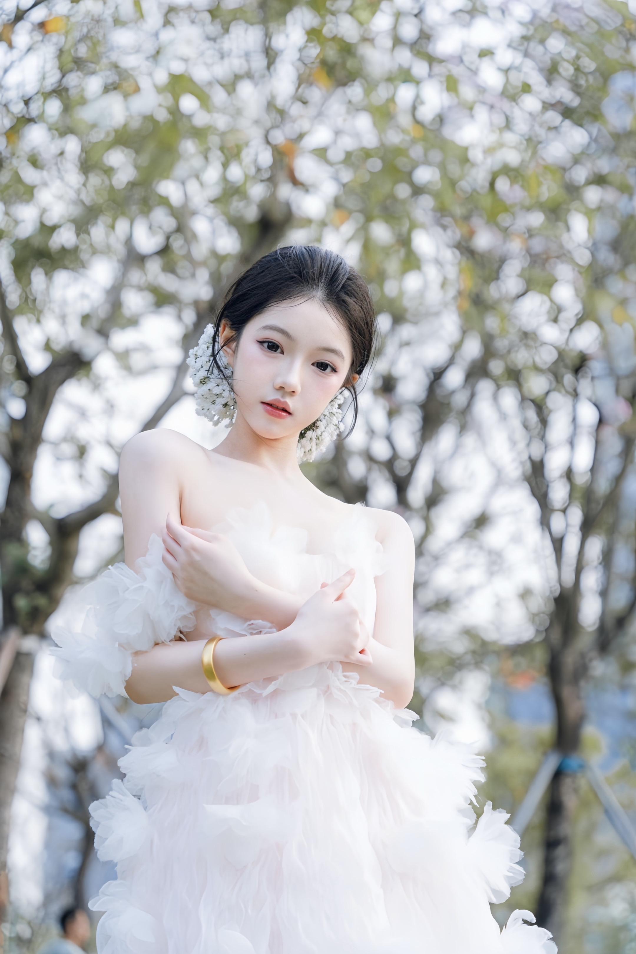 你笑起来很可爱 我想让你一直天真
