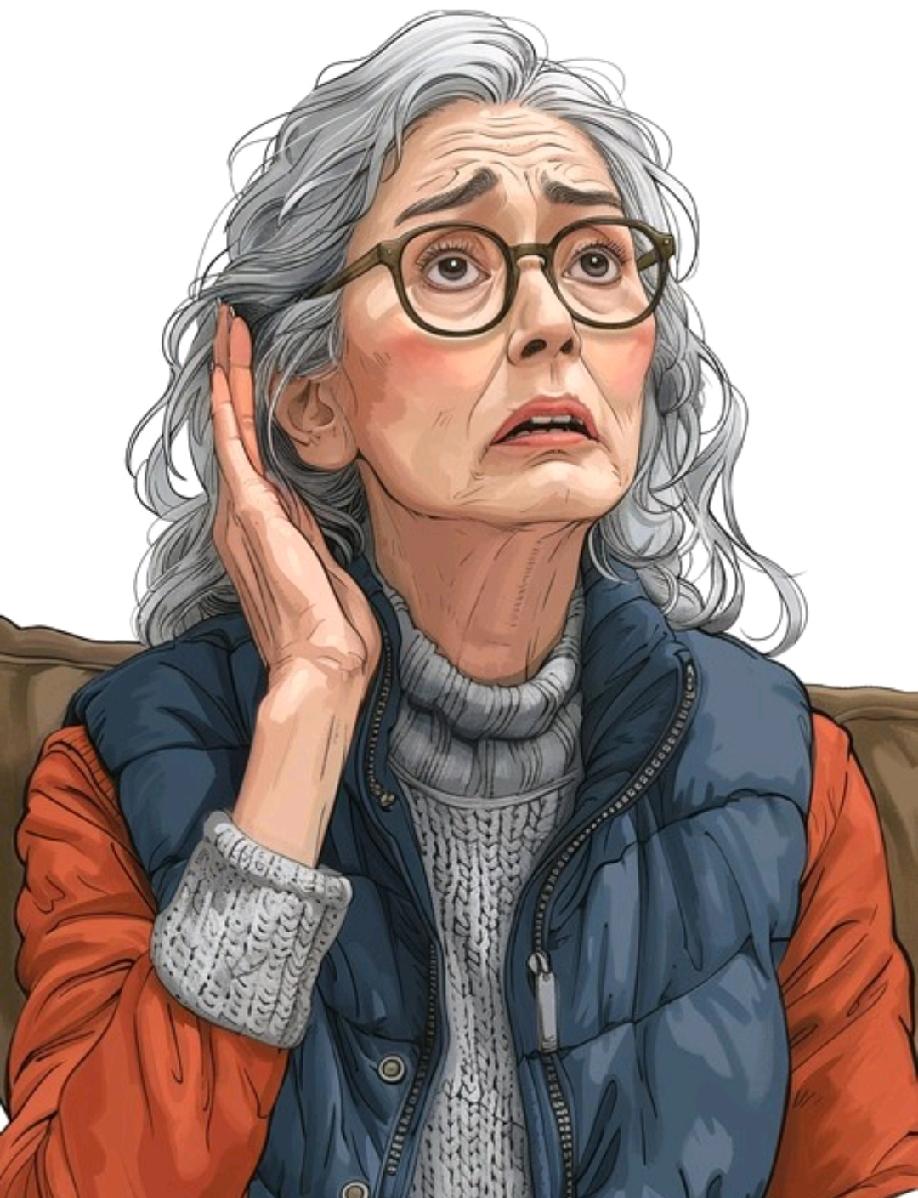 我有一个婶子爱唠叨，每次看到她，她都要吐槽她的辛苦与委屈。内容是千篇一律的老人偏