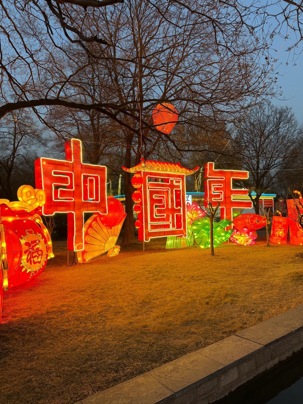 今晚隋唐植物园亮灯了
跑去看了下，还可以
早先团的第一波早鸟票19.9还是划算的