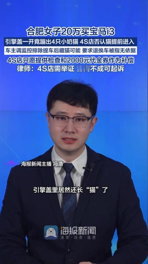 太离谱了！ 安徽合肥，庞先生妹妹喜提宝马i3，没想到刚开回家两天，惊喜变惊吓，新