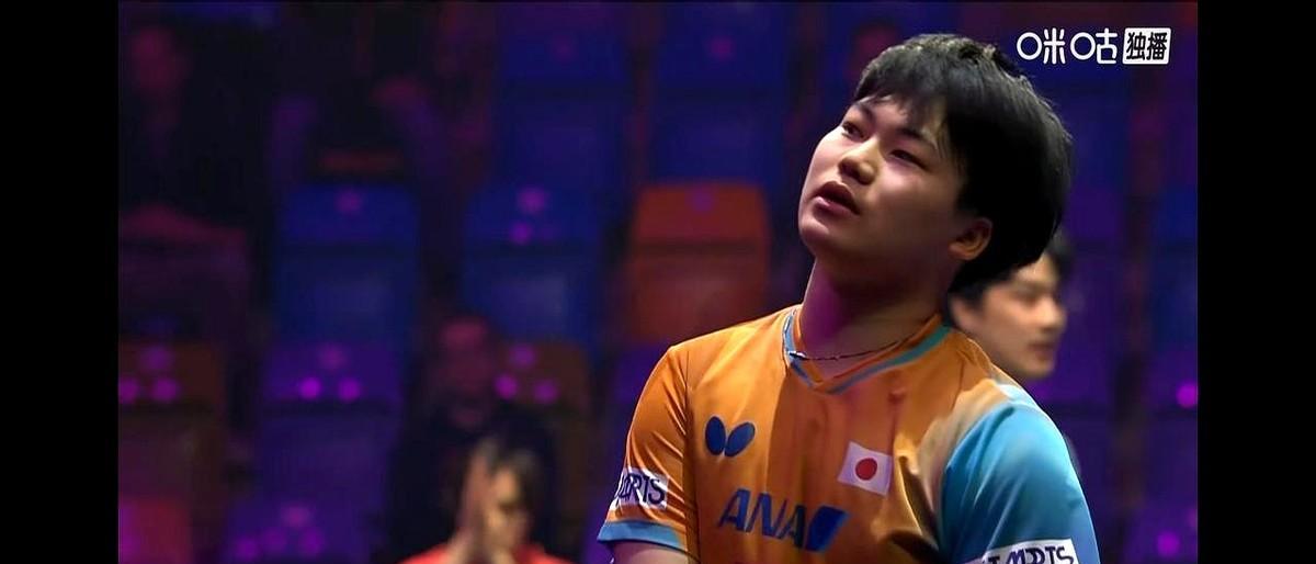 18岁松岛辉空，不吼不叫，三局打废韩国一哥。
张本智和还在吼，人家已经连着三站进