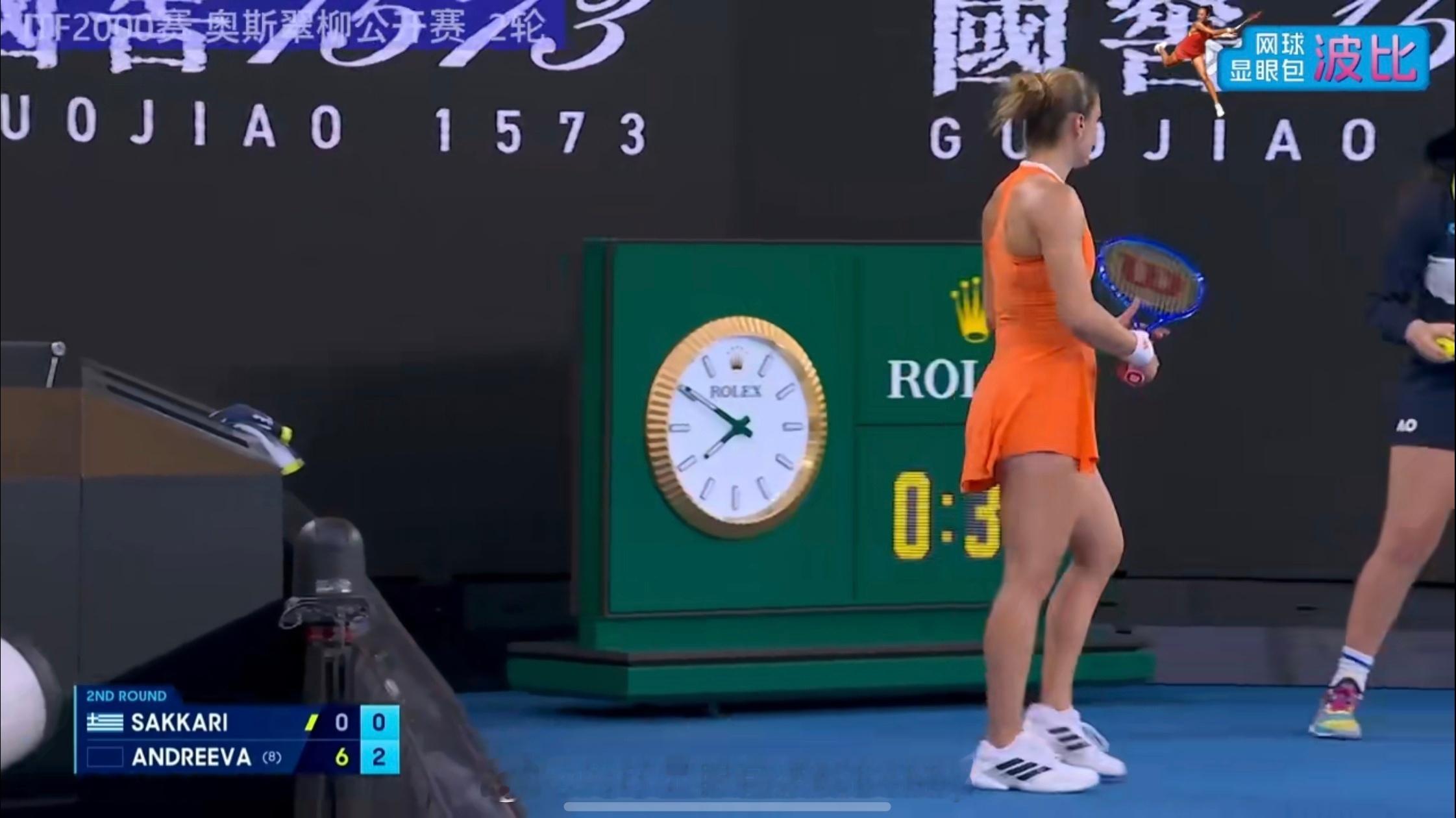 小米辣有点🌶️“心狠手辣”，目标8:0萨卡里这很澳网澳网2026