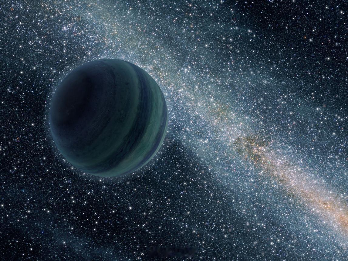 我给你讲一个宇宙里很浪漫、又有点诡异的东西。宇宙里有一些星球，**可能根本没有太