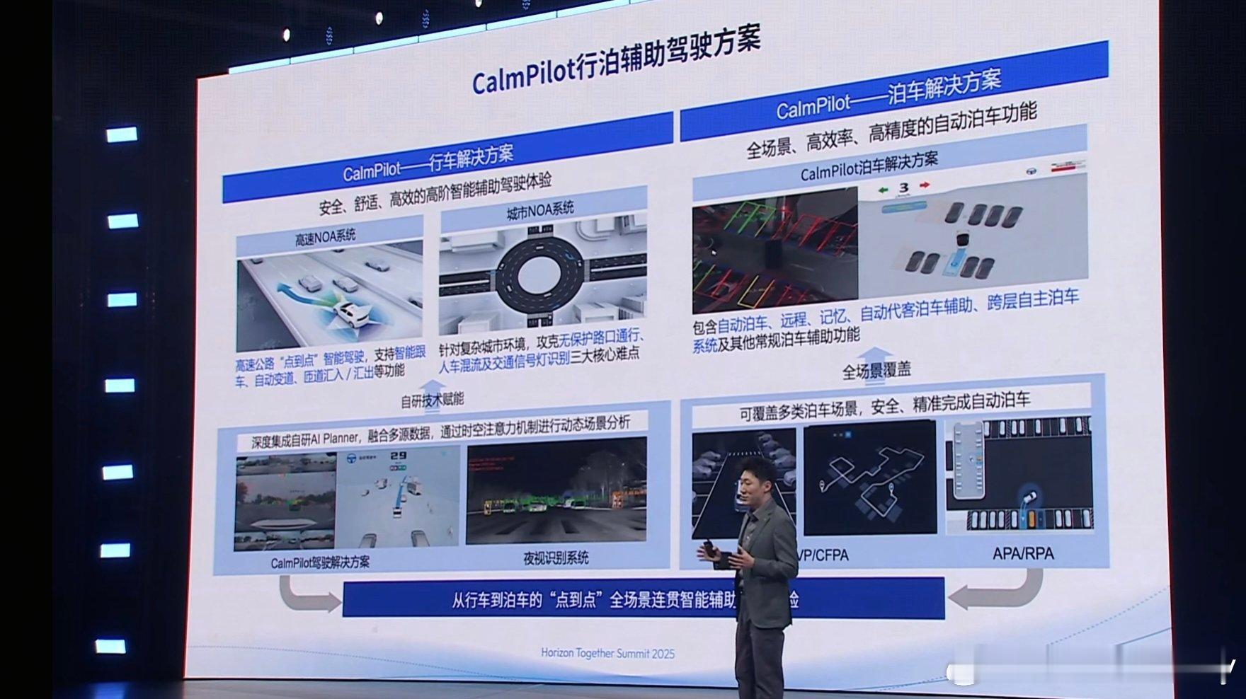 之前对卡车巴士这种工作用车的自动驾驶相较陌生，通过天瞳威视总裁的分享了解到，全球