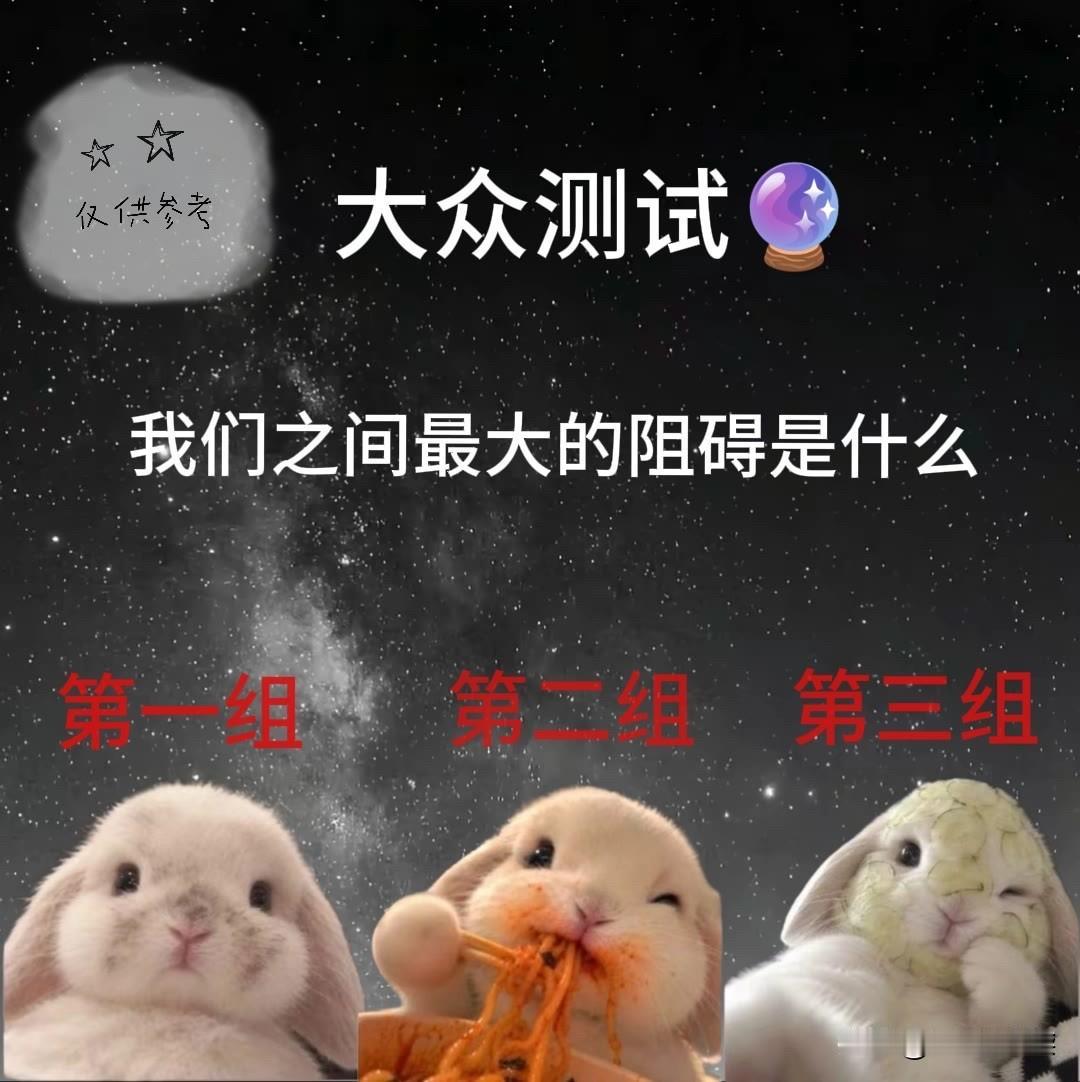 大众测试	

我们之间最大的阻碍是什么