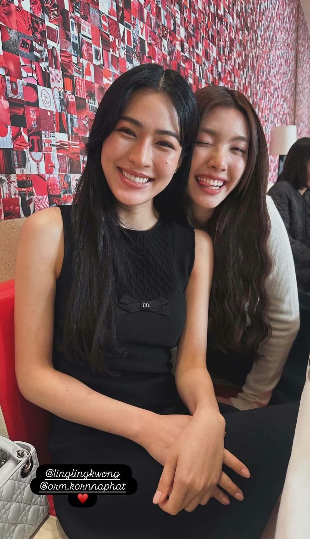 李昀锐、王楚然、Lingorm下午茶合照，俊男美女同框就是养眼李昀锐王楚然lin