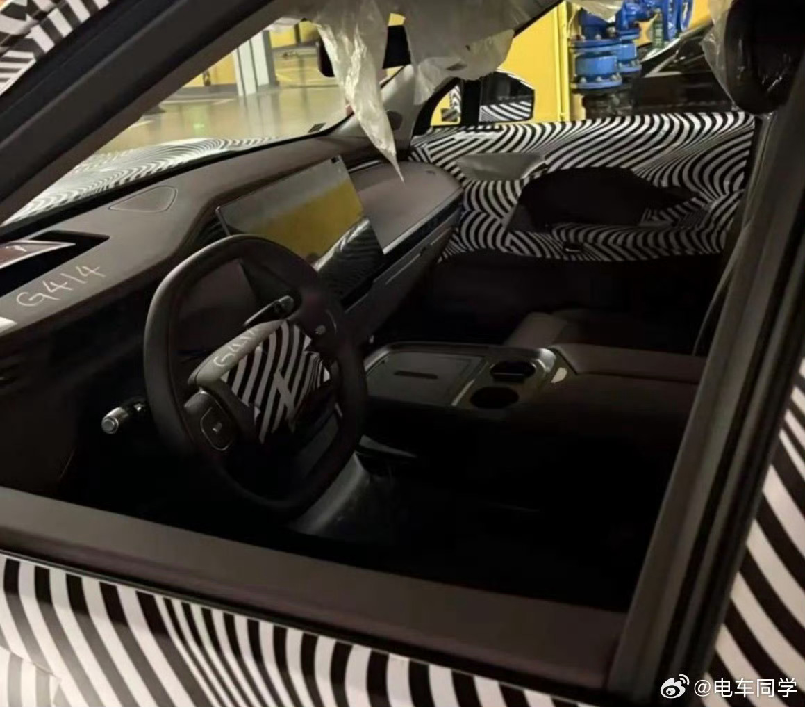 据说这是小鹏GX的内饰… 