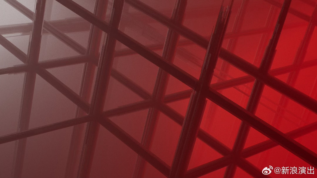 华晨宇新舞美几何美学世界 谁懂这种几何美学带来的震撼！巨型三棱柱的旋转重组打破了