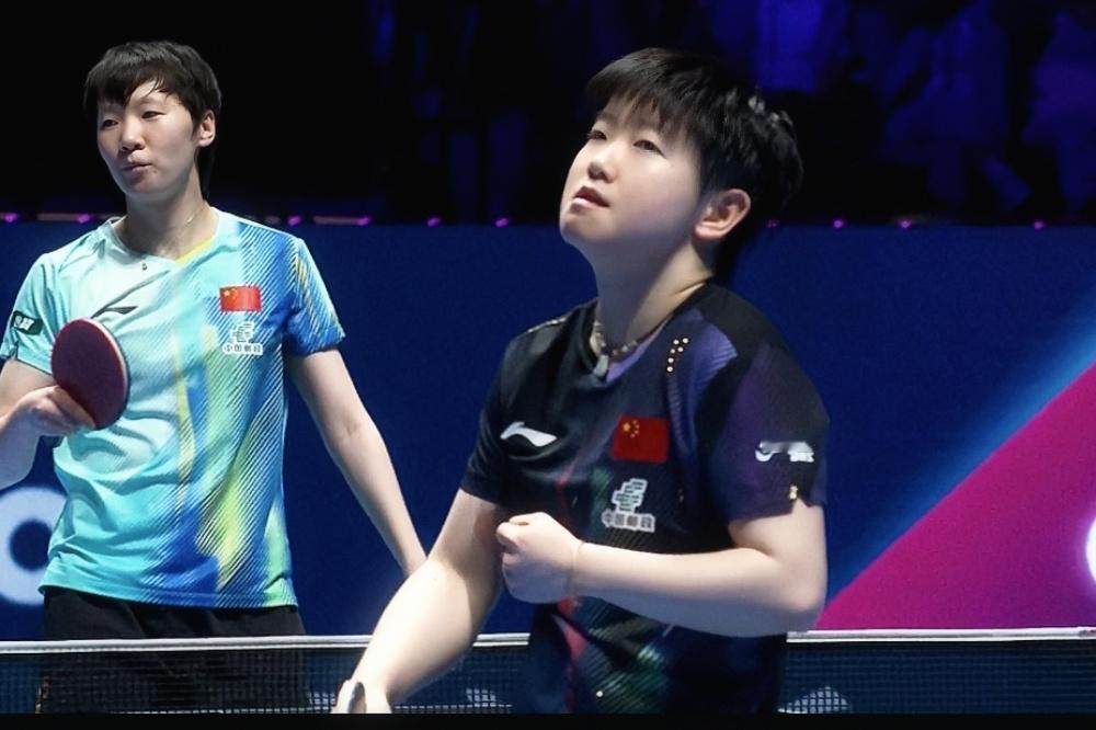 孙颖莎  三个Sunday三个冠军🏆🏆🏆孙颖莎世界杯3连冠