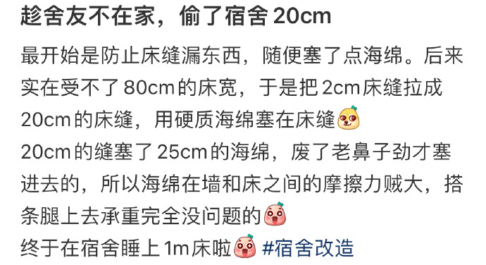 🐰：趁舍友不在家，偷了宿舍20cm ​​​