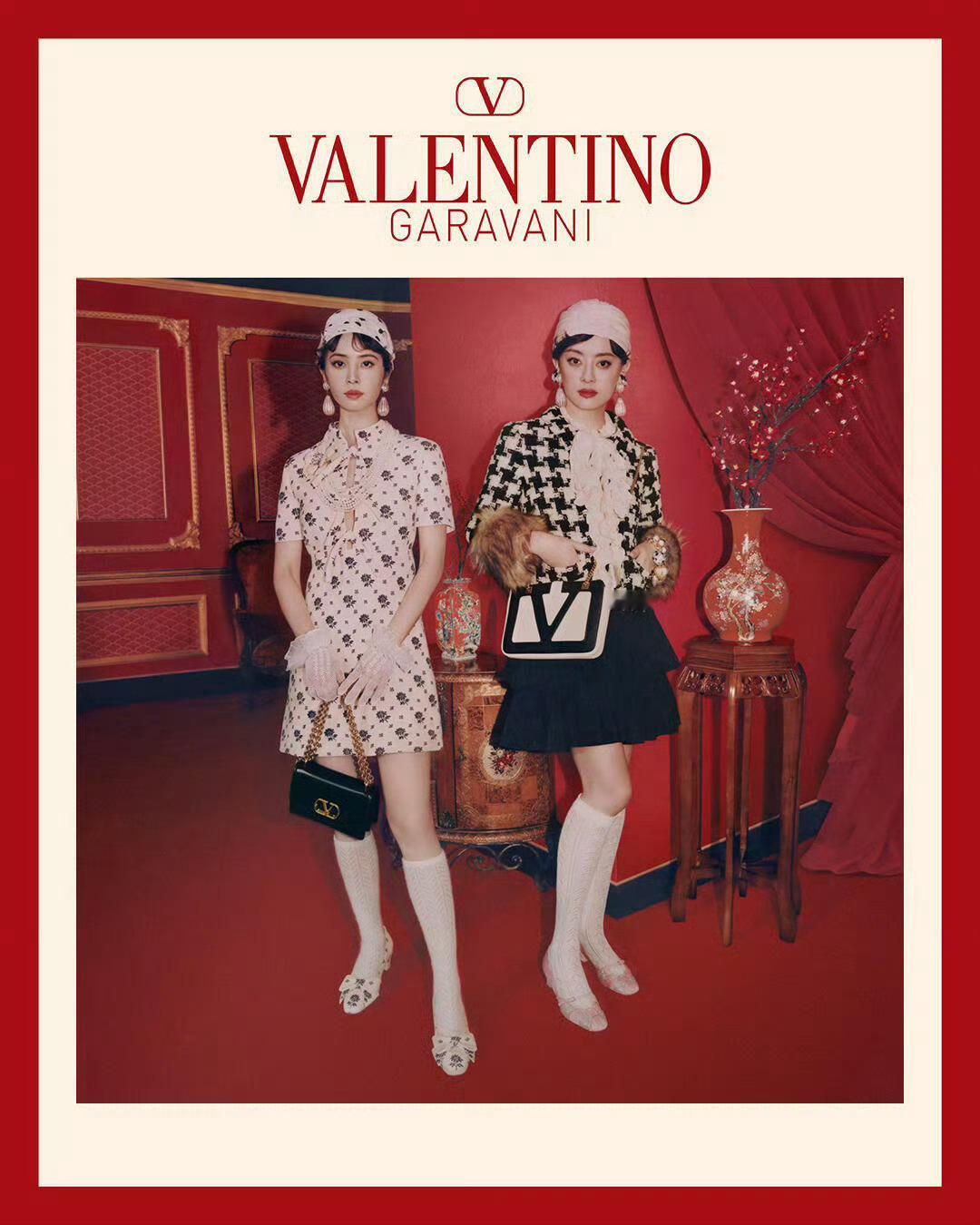 孙俪、蔡依林双人“合体”VALENTINO新年大片 