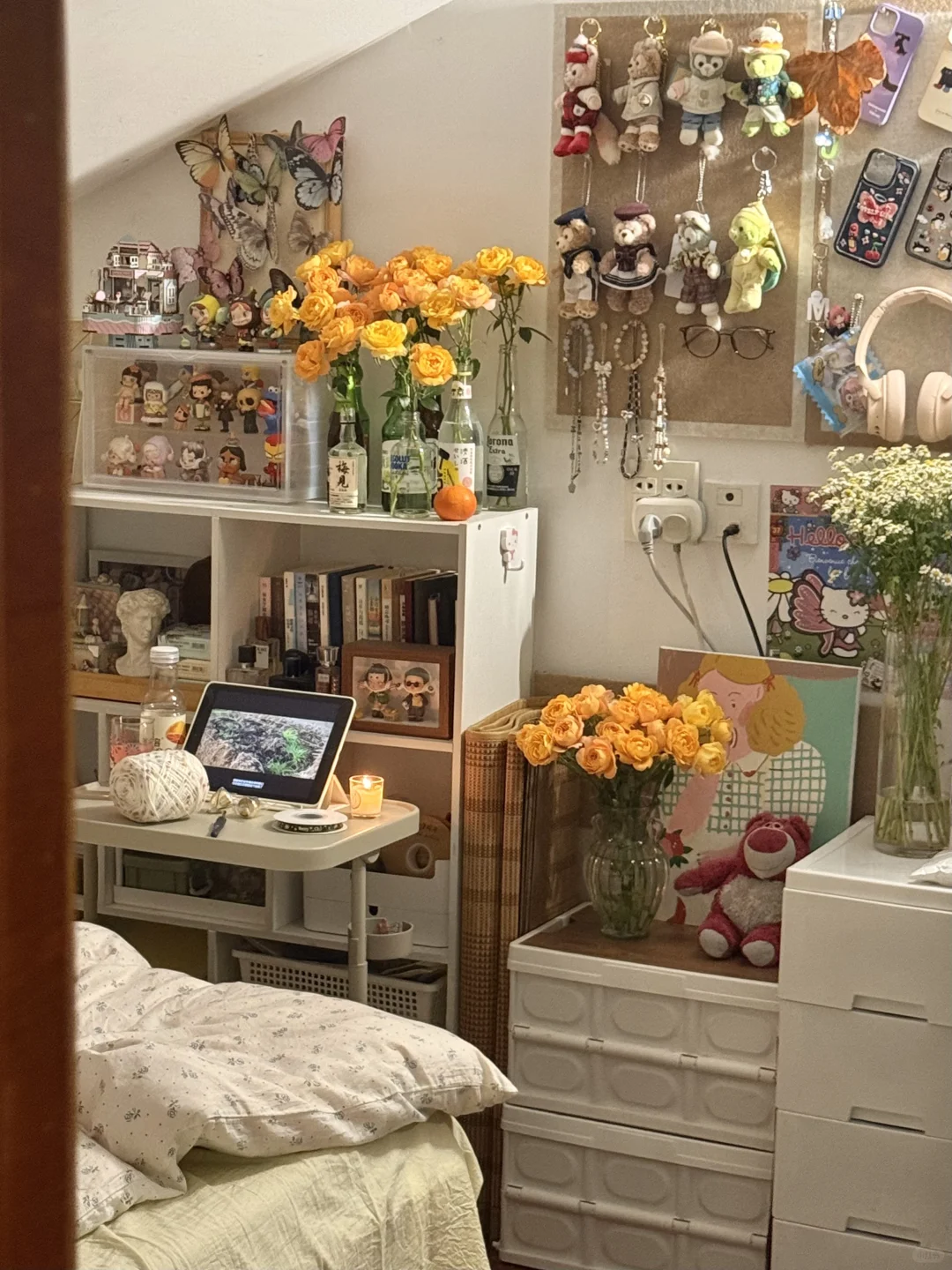 房间不大甚至有点拥挤 但住着很幸福