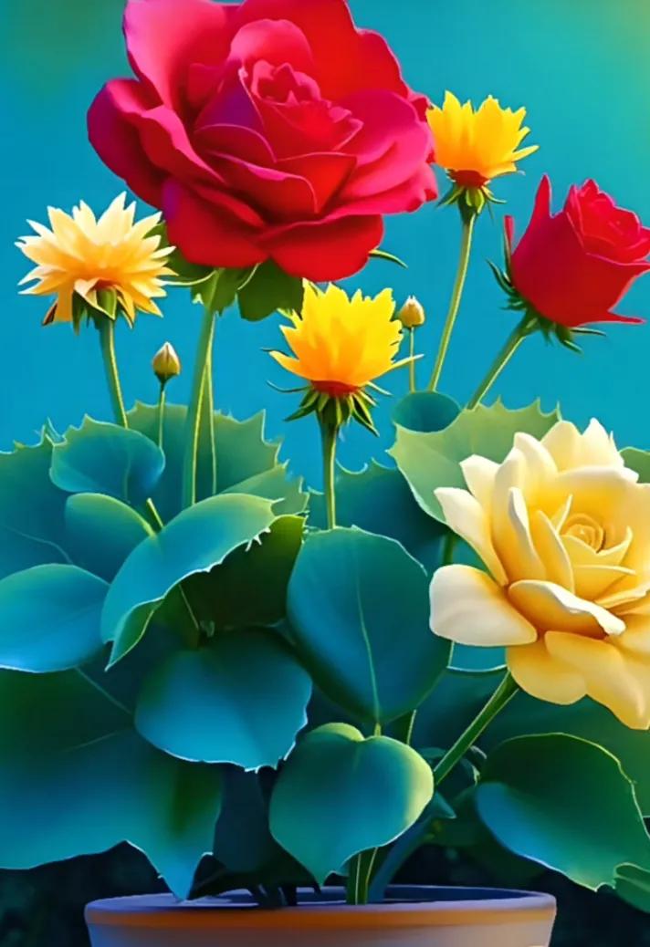 #秋日生活打卡季#邀你共赏鲜花，它们色彩斑斓，芬芳四溢。用鲜花点缀生活，让每一个