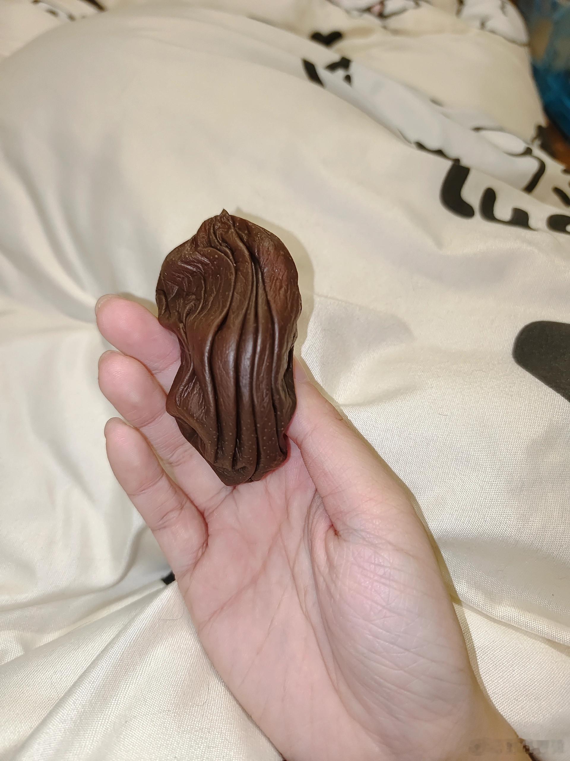 第一次吃冻梨吸成这样合格了吗… 